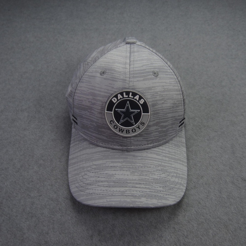 Dallas Cowboys Hat Mens M/L Gray New Era 39Thirty Sideline Stretch Fit Cap NFL